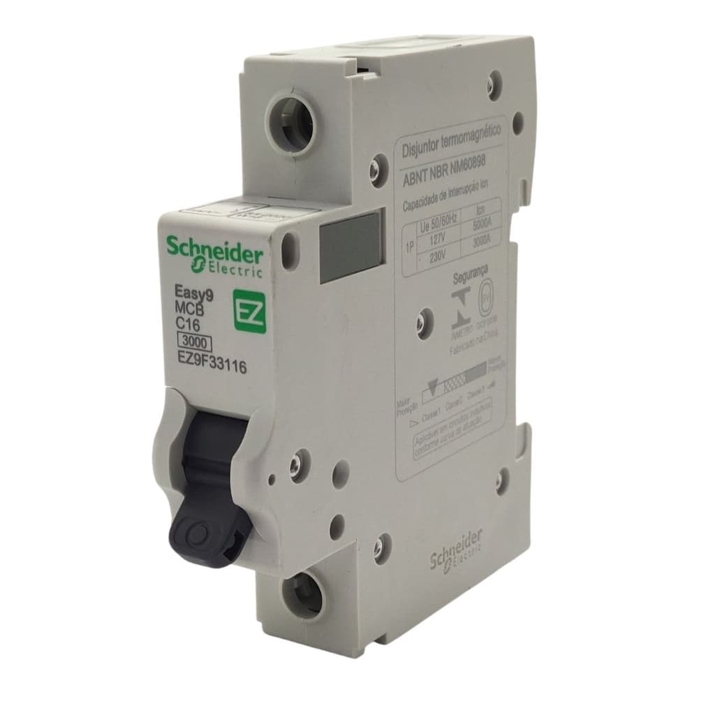Disjuntor Monopolar 16A Schneider