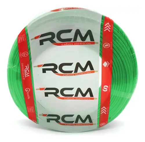 Fio Terra 6mm² Verde 50m